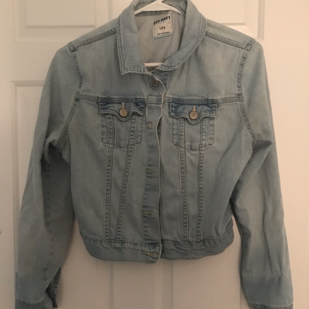 Old Navy Cropped Jean Jacket